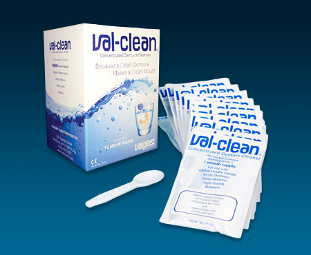 Valeu Clean Val-Clean® Concentrated Denture Cleaner 12 sachets – Studio A Dental Lab